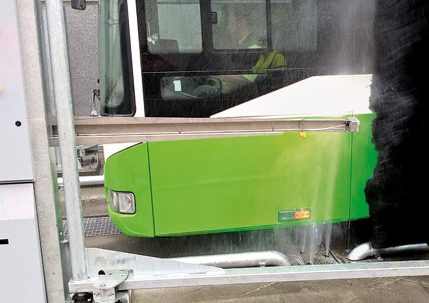 HW DRIVE3 Automatic Bus Wash Machine Integrated Under Chassis Wash