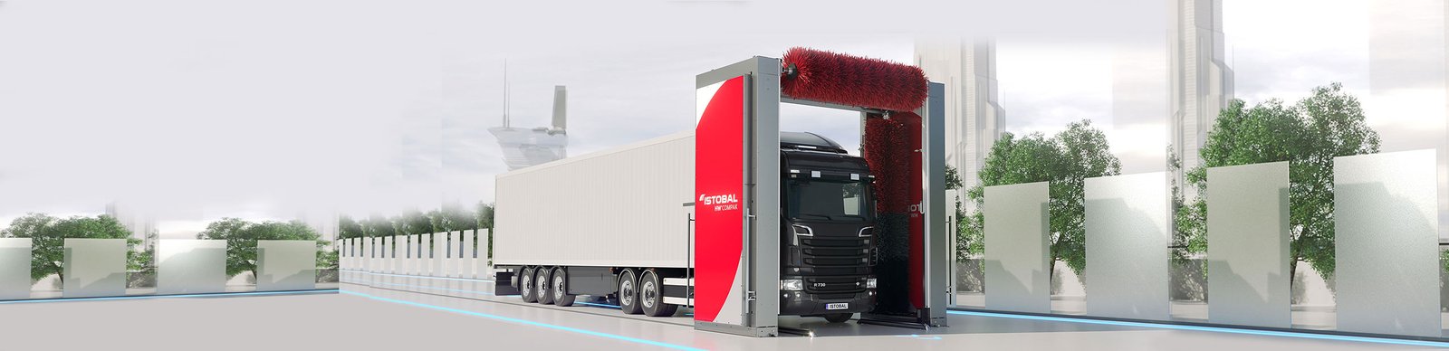 HW Compak Automatic Truck and Bus Automatic Wash Machine