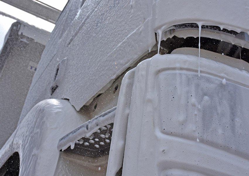 Istobal Truck and Bus Foaming Chemical Spray Option