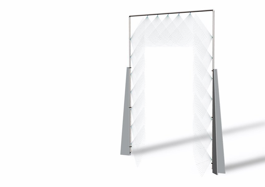 HW DRIVE3 Automatic Bus Wash Machine Rinsing Arch